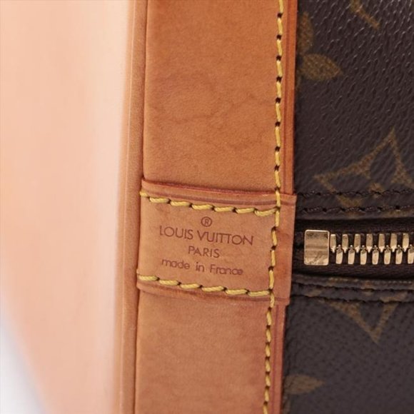Louis Vuitton Alma Pm Brown Monogram Canvas Shoulder Bag - Picture 5 of 11